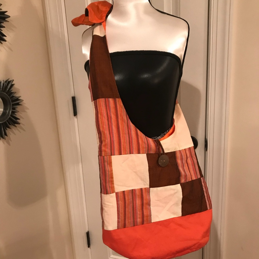 Patchwork Shoulder Bag - image 1